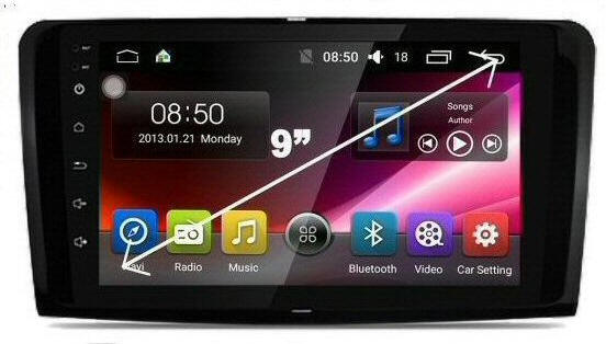 Mercedes M Class Stereo