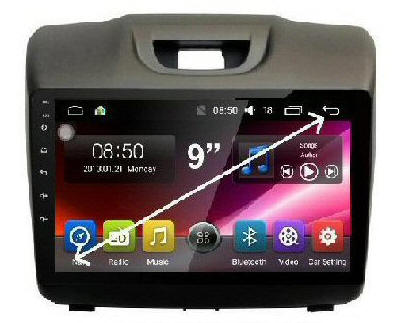 Holden Colorado Stereo