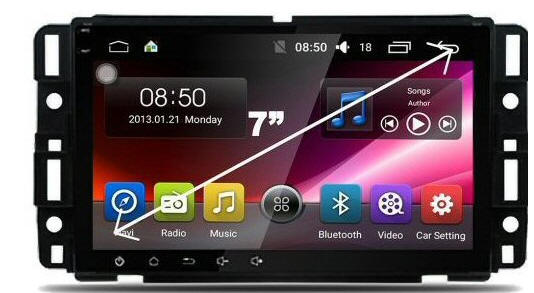 Chevy Silverado Stereo Head Unit