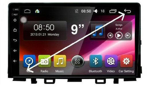 Kia Rio Stereo Head Unit