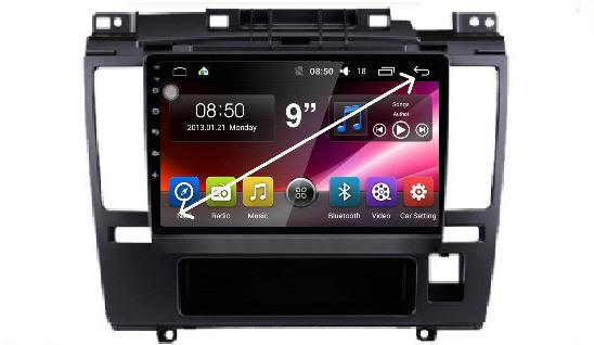Nissan Tiida Stereo Head Unit
