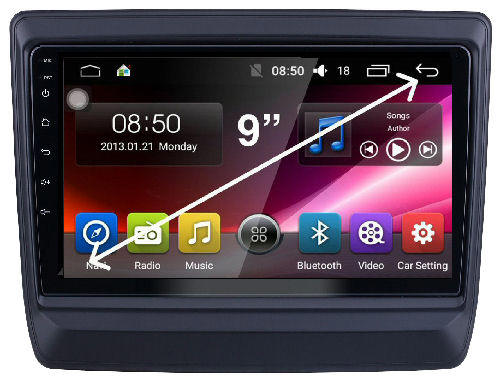 DMAX Head Unit Stereo